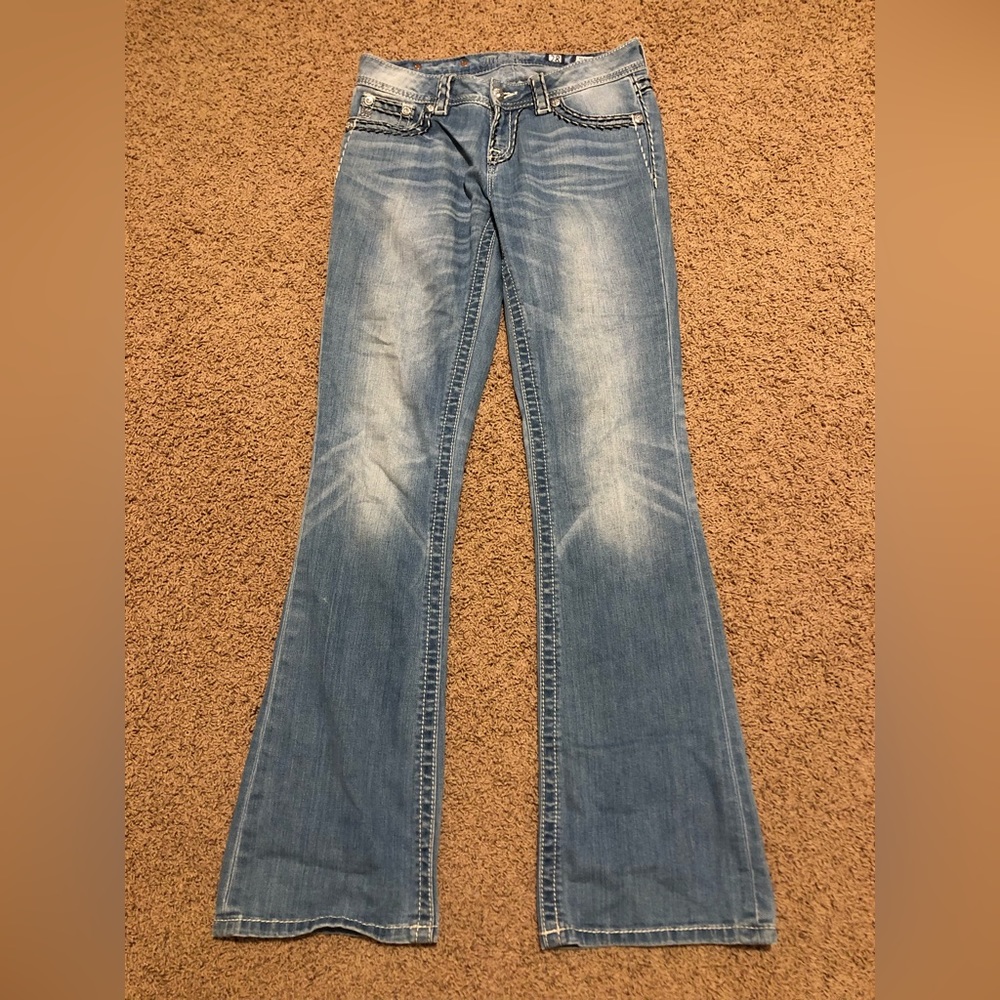 Miss Me Relaxed Boot Cut Jeans